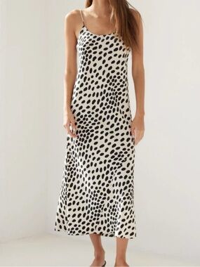 AYR - Ten Out Of Ten - Hot Dot - Silk Dress - S